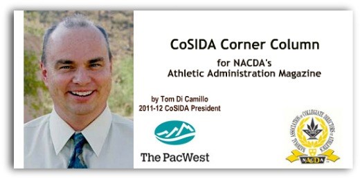October CoSIDA Column: by Tom Di Camillo, 2011-12 CoSIDA President